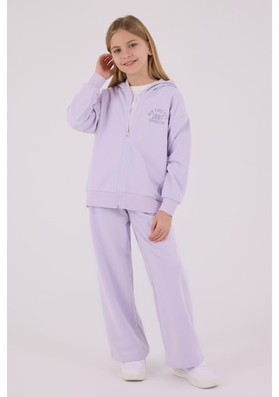Rolypoly Kız Çocuk Mor Eşofman Takımı Rp3698-c-v2 Mor