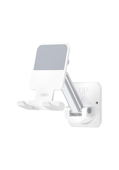 Ayarlanabilir Duvar Tipi Telefon Sabitleyici Stand - Duvara Monte Telefon Tutucu - Mutfak Banyo Ofis