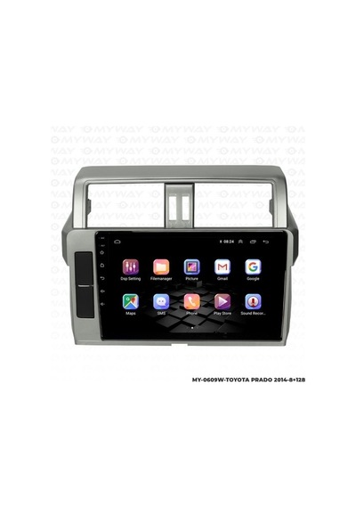 Myway Toyota Prado Android Multimedya Carplay Navigasyon Ekran - 8gb Ram+128 Gb Hdd - Myway Myway Toyota Prado Android Multimedya Carplay Navigasyon Ekran - 8gb Ram+128 Gb Hdd - Myway