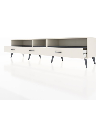Hyperion Tv Ünitesi 3 Raflı 3 Çekmeceli 220x44x51 Aytaşı-antrasit/aytaşı Antrasıt/aytası - Aytası Hyperion Tv Ünitesi 3 Raflı 3 Çekmeceli 220x44x51 Aytaşı-antrasit/aytaşı Antrasıt/aytası - Aytası