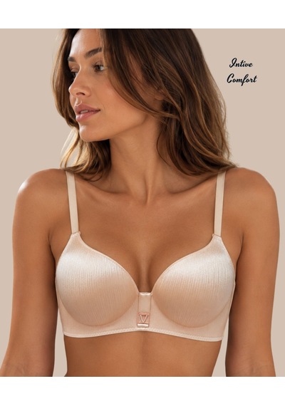 Intive Comfort Taşlı V Aksesuarlı Parlak Kumaşlı C Cup Lazer Kesim İthal Sütyen-geniş Renk Seçenkli Bej Intive Comfort Taşlı V Aksesuarlı Parlak Kumaşlı C Cup Lazer Kesim İthal Sütyen-geniş Renk Seçenkli Bej