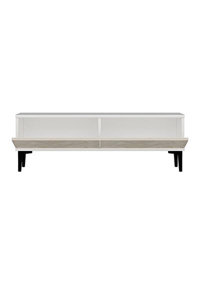 Tsa1299bt Aplos Tv Stand, Tv Sehpası Beyaz-traverten 120cm