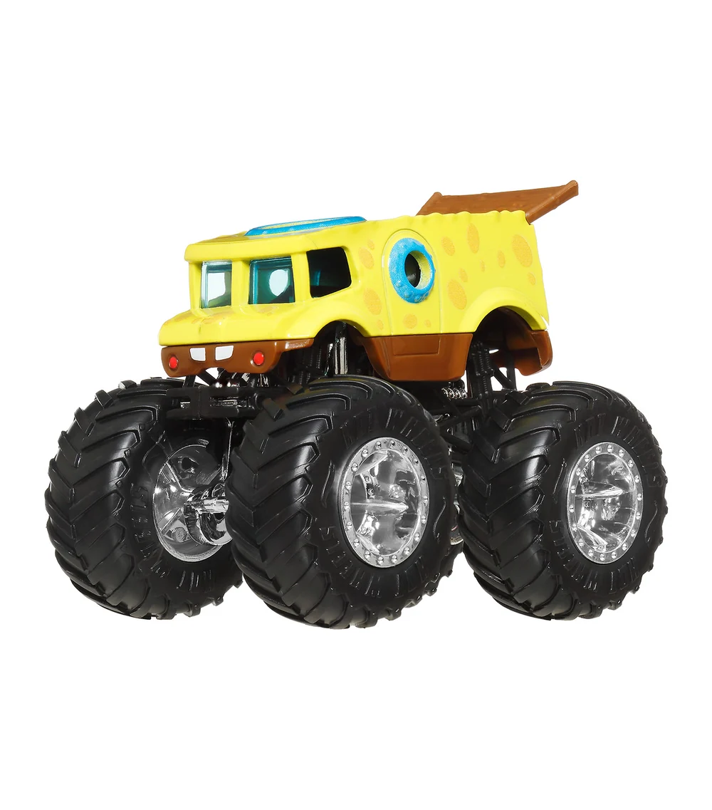 1:64 Hot Wheels Monster Trucks Araba Fyj44 - Spongebob Squarepants