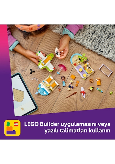 LEGO® Friends Yaratıcı Plaj ve Seyahat Bavulu 42672 - 5 Yaş ve Üzeri Çocuklar için Mini Bebek İçeren Yaratıcı Oyuncak Yapım Seti (188P) LEGO® Friends Yaratıcı Plaj ve Seyahat Bavulu 42672 - 5 Yaş ve Üzeri Çocuklar için Mini Bebek İçeren Yaratıcı Oyuncak Yapım Seti (188P)