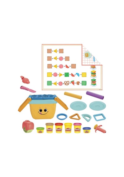 F6916 Play-doh Piknik Şekilleri Başlangıç Seti +3 Yaş