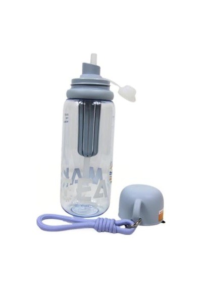 Cup Cover Su Matarası Tritan Mavi 800ml Çok Renkli
