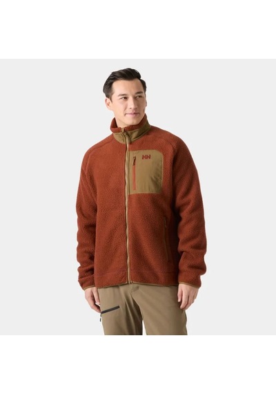 Helly Hansen Panorama Pile Block Jacket Erkek Polar Hha.49460.hha.301 Kahverengi