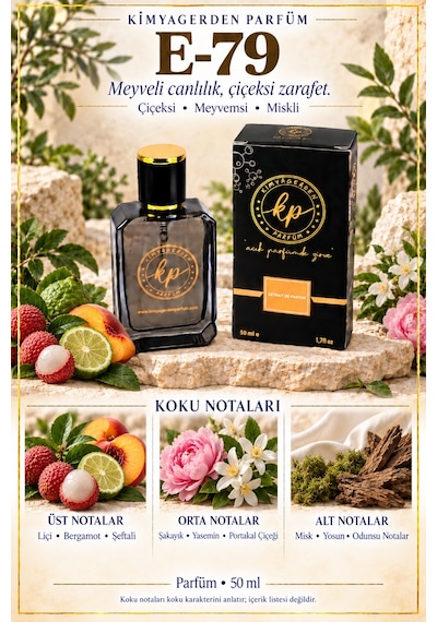 KP E-79 Erkek Parfüm EDP 50 ML