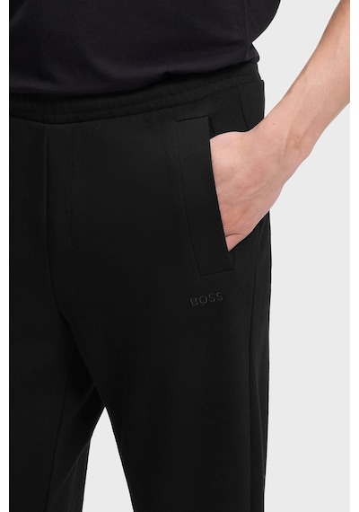 Boss Pamuklu Regular Fit Lastikl Paça Jogger Pantolon Erkek Pantolon 50566830 001 Siyah
