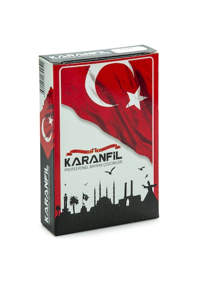 Türk Bayrağı 30x45 Alpaka Kumaş