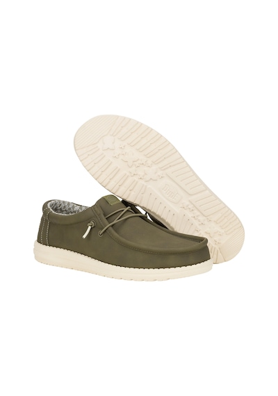 Oxford Klasik Erkek Hd.41894-337 Hey Dude Wally Classic Olive Siyah