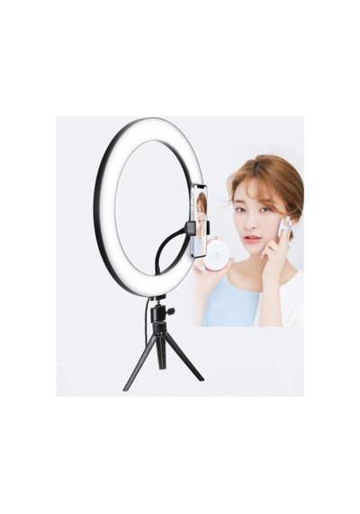 Ring Light Makyaj Selfie Led Işığı 10 Inç Tripot Ayaklı Uyumlu