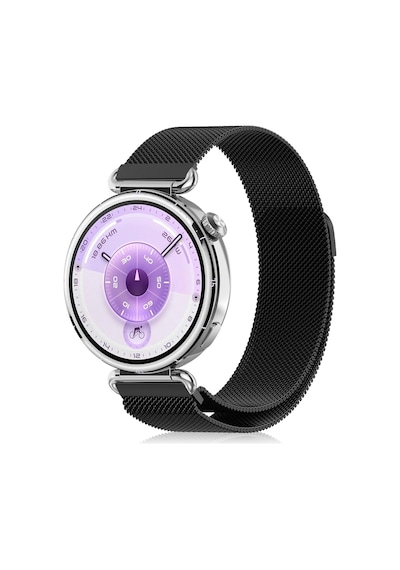Huawei Watch Gt 4 / Gt 5 / Gt 6 41mm Ve Gt 5 Pro 42mm İle Uyumlu 18mm Hasır Metal Kordon Milanese Mıknatıslı Kayış