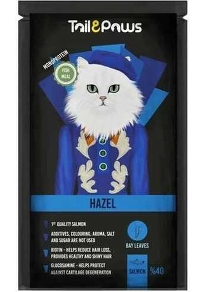 Tail Paws Hazel Balıklı Pouch Kedi Maması 80 G