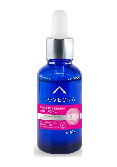 3 Etkili Kolajen Serum Niacinamide Hyaluronic Acid Nemlendirici Yaşlanma Karşıtı Cilt Serumu 30ml