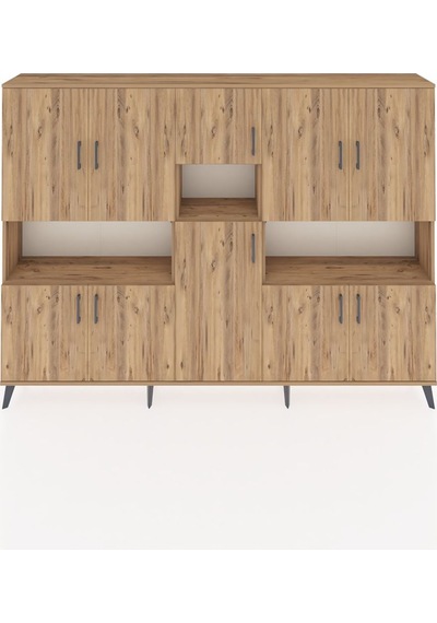 Arges Dolap 14 Raflı 10 Kapaklı 220x30x163 Çam-çam Atlas Çam - Atlas Çam Arges Dolap 14 Raflı 10 Kapaklı 220x30x163 Çam-çam Atlas Çam - Atlas Çam