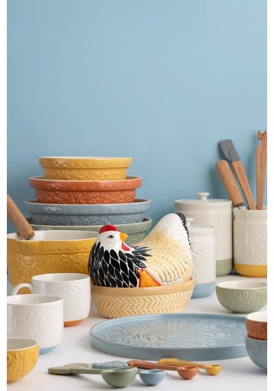 Mason Cash Home To Roost Karıştırma Kasesi - Kabartmalı Tavuk Ve Horoz Tasarımlı 24cm Toprak Kap - Hamur, Pasta Ve Kek Karıştırma İçin Klasik Fırın Ma Turuncu Mason Cash Home To Roost Karıştırma Kasesi - Kabartmalı Tavuk Ve Horoz Tasarımlı 24cm Toprak Kap - Hamur, Pasta Ve Kek Karıştırma İçin Klasik Fırın Ma Turuncu