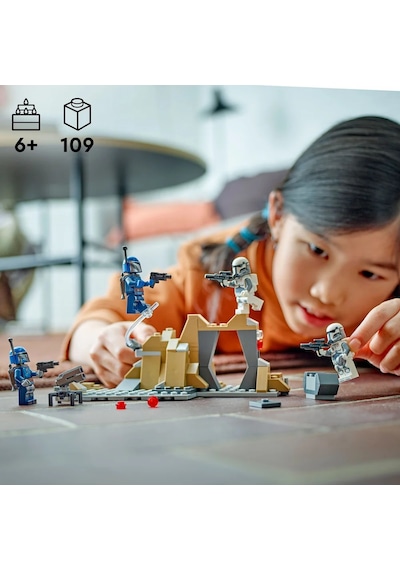 LEGO® Star Wars™ Mandalore™ Pususu Savaş Paketi 75373 - 6+ Yaratıcı Oyuncak Yapım Seti (109 Parça)