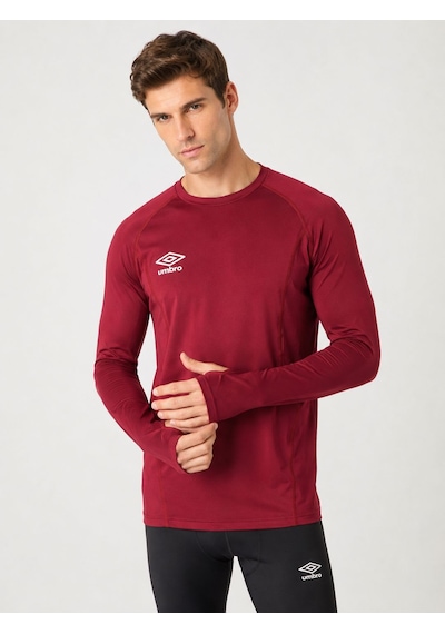 Umbro Von Dry Park Erkek Bordo Uzun Kollu İçlik Antrenman İçliği Tc0260