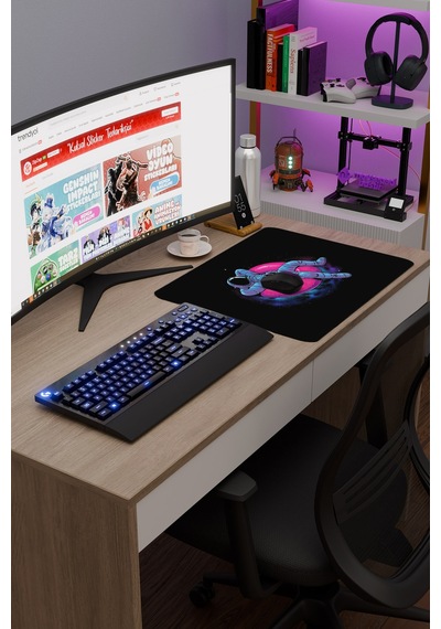 Astronot V2 48x40 Xl Gaming Kauçuk Kaymaz Taban Mouse Pad Fare Altlığı