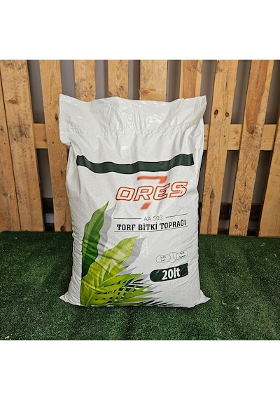 Ores 20 Litre Torf İç Dış Mekan Bitki Toprağı Çiçek Toprağı Azot Kaynağı Torf Toprağı