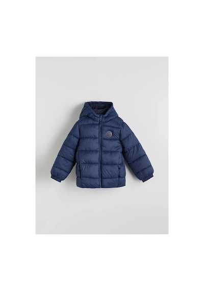 LC Waikiki Lcw Kidslacivert Kapüşonlu Erkek Çocuk Şişme Mont Navy