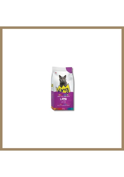 King Multicolor Renkli Taneli Kuzu Etli Yetişkin Kedi Maması 15 Kg 22