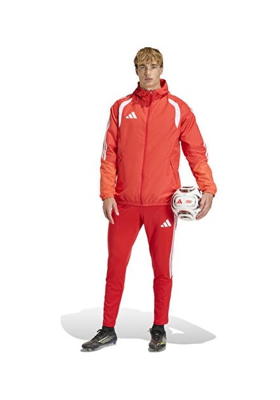 Adidas Tiro26c Aw Jkt Erkek Futbol Antrenman Yağmurluk Kb0142 Kırmızı