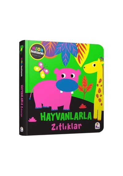 Neon Dostlarım Hayvanlarla Zıtlıklar - Ifgc-884573