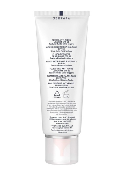 Roc Soleil-protect Kırışıklık Karşıtı Likit Yüz Güneş Kremi Spf50 50 Ml Sku: Smg8690010459039 Açık Bej