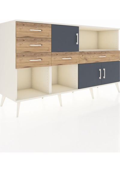 Kronos Konsol 2 Raflı 5 Çekmeceli 3 Kapaklı 176x59x99 Aytaşı-antr Aytaşı-antrasit/çam Kronos Konsol 2 Raflı 5 Çekmeceli 3 Kapaklı 176x59x99 Aytaşı-antr Aytaşı-antrasit/çam