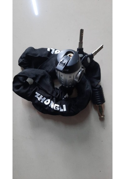 Motorsiklet Ve Bisiklet Kilit 1.5 M Vinç Halatlı 1.5M Çelik Halat N11.2186