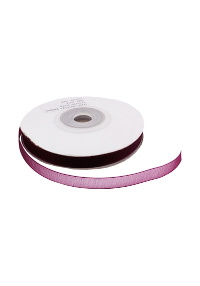 Organze Kurdele 6 Mm 22 Metre Bordo N11.1383