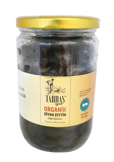 Tardaş Egenin 420gr Organik Siyah Zeytin