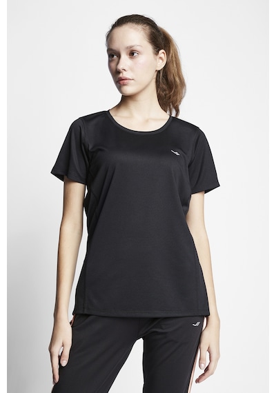 LESCON Siyah Kadın Kısa Kollu T-Shirt 23S-2204-23B Siyah
