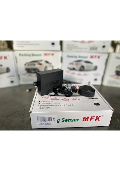 Mfk Universal Park Sensörü Sesli Siyah 18 Mm