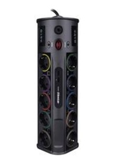 S-link Swv-prz010 1.8m 1860 Joule 1.5mm 1 Usb 1 Type C 2.1a-5v 16a 250v 3680w 10lu Akım Kor.priz 0