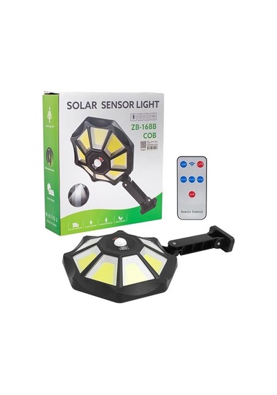 Powermaster Zb-168b Kumandalı 3 Çalışma Modlu Sensörlü Beyaz Solar Aydınlatma