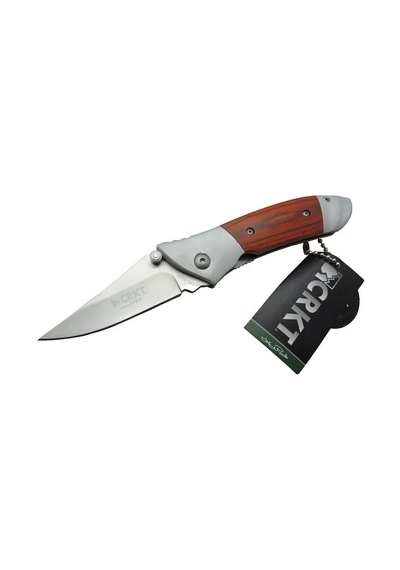 Cr 0035 Rd Kamp Çakı 18 Cm - Metal Ampampamp Gül Ağacı Saplı, Kılıflı, Kutulu