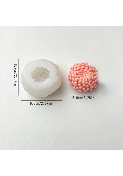 Minik Lotus Çiçek Silikon Kalıp X869