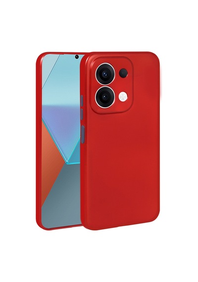 Xiaomi Redmi 15c Kılıf Soft Mat Premier Case Kapak Kırmızı