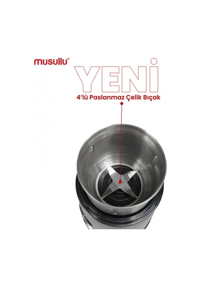 Musullu Kahve Ve Baharat Öğütücü 200w Gri
