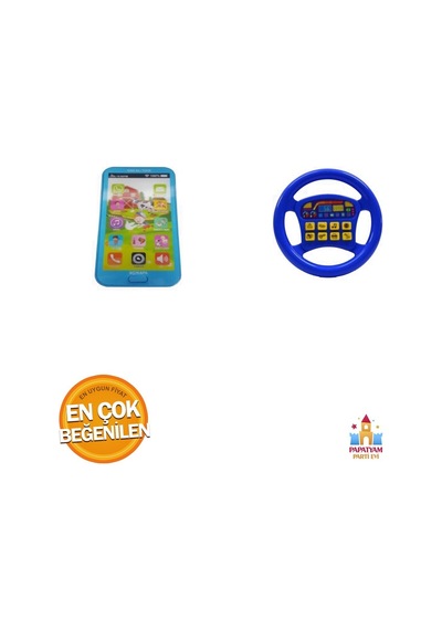 Akıllı Oyuncak Telefon - Türkçe Konuşan Kırmızı Direksiyon İle Eğlenceli Sürüş Deneyimi