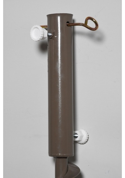 Geniş Plaj Şemsiyesi Kazığı 80 Cm Uzunluk, 50 Mm Gövde / 30 Cm Şemsiye Giriş Alanı Sarı