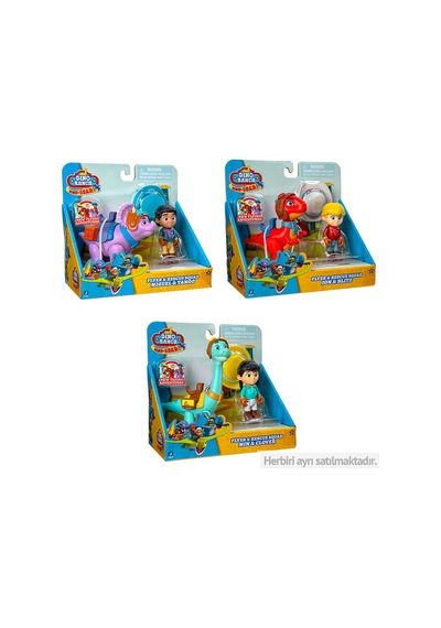 Dino Ranch 2 Li Figür Paketi 7,5 Cm