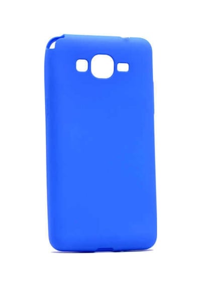 Samsung Uyumlu Galaxy J2 Prime Kılıf Zore Premier Silikon Kapak Saks Mavi