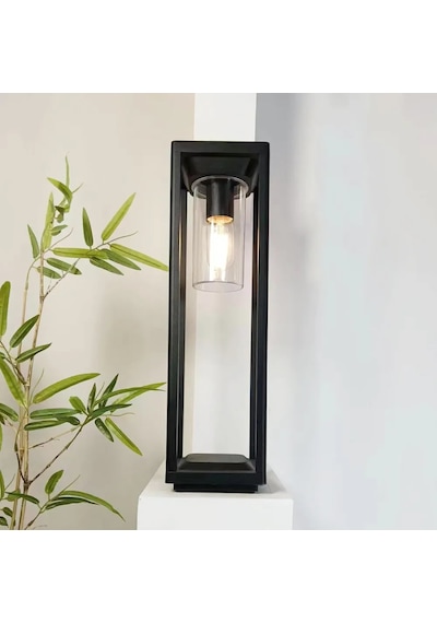 Forlife 60 Watt Rustik Tasarımlı Solar Alüminyum Bollard Aydınlatma Armatürü Fl-3305
