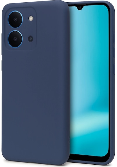 Xiaomi Redmi 15c Kılıf Biye Yumuşak Silikon Case Lacivert