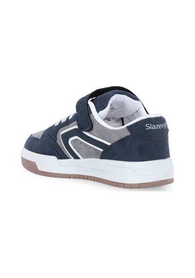 Slazenger Clash I Unisex Çocuk Lacivert Süet Günlük Spor Ayakkabısı