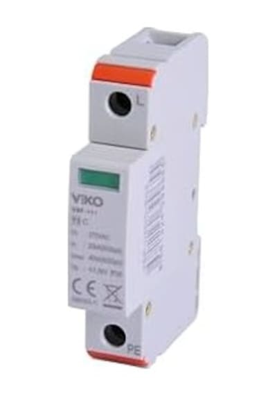 Vsp-1/40/c Modüler Parafadur 40ka 1kutup C Tip